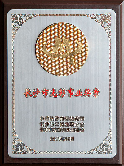 長沙市光彩事業(yè)獎章